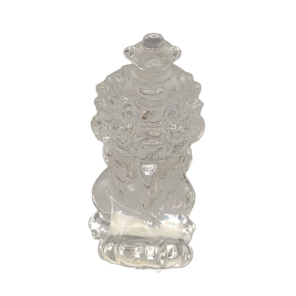 Princess House Crystal Treasures Lester Lion Figurine Rocking King of the Jungle - Picture 2 of 7